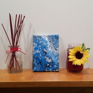 5"x7" Handmade Paint Pour